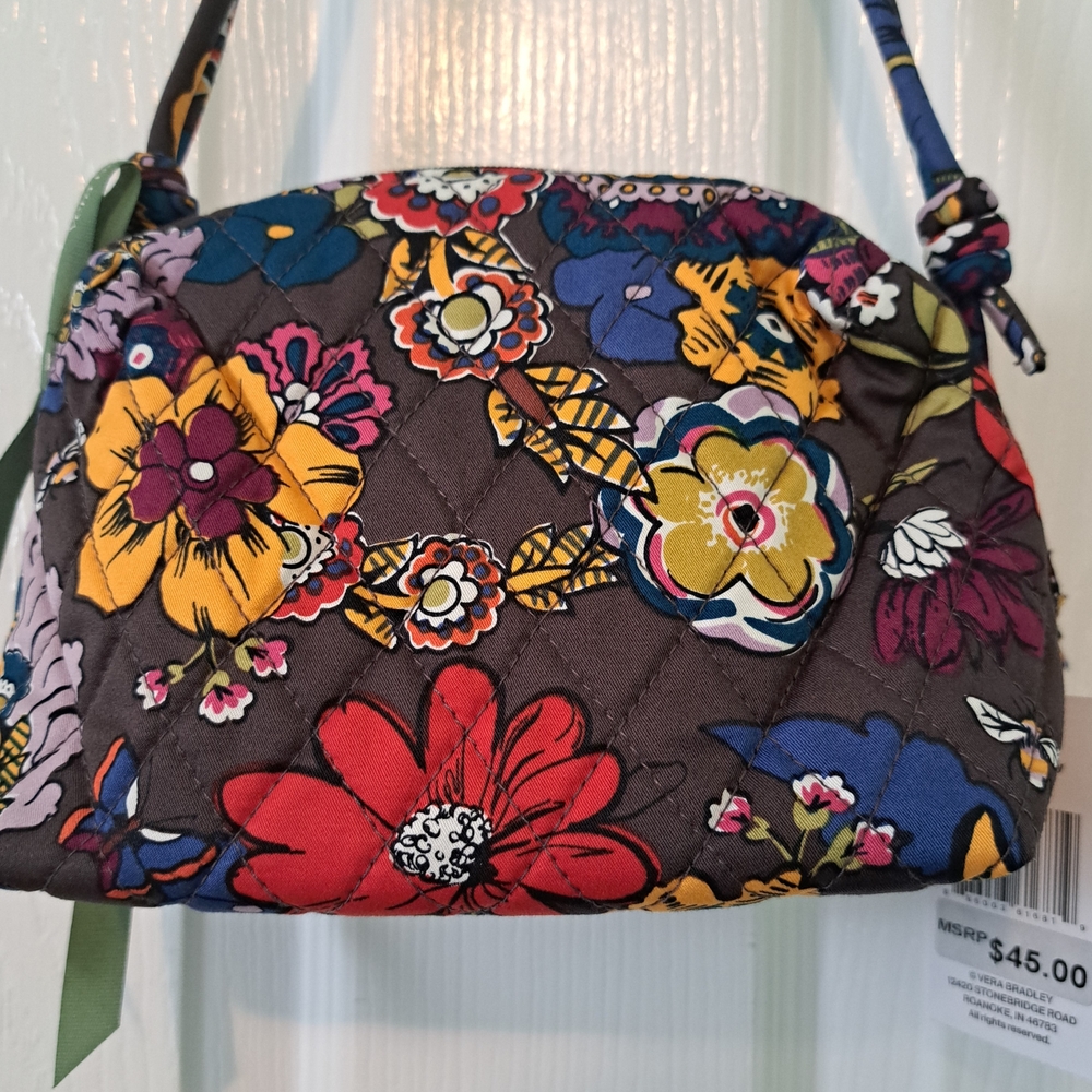Vera Bradley Blake Colorful Floral Crossbody - Picture 3 of 4